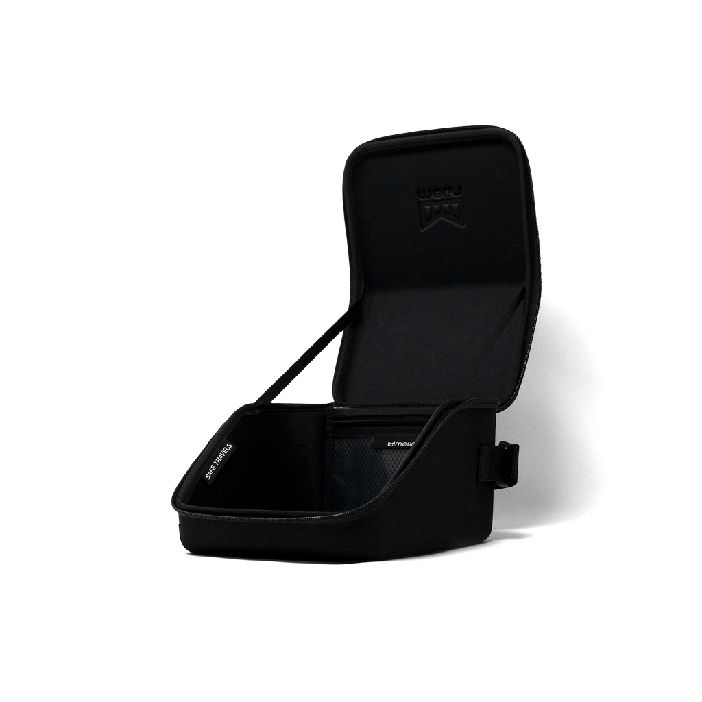 3 Hat Travel Case - Black #168A1
