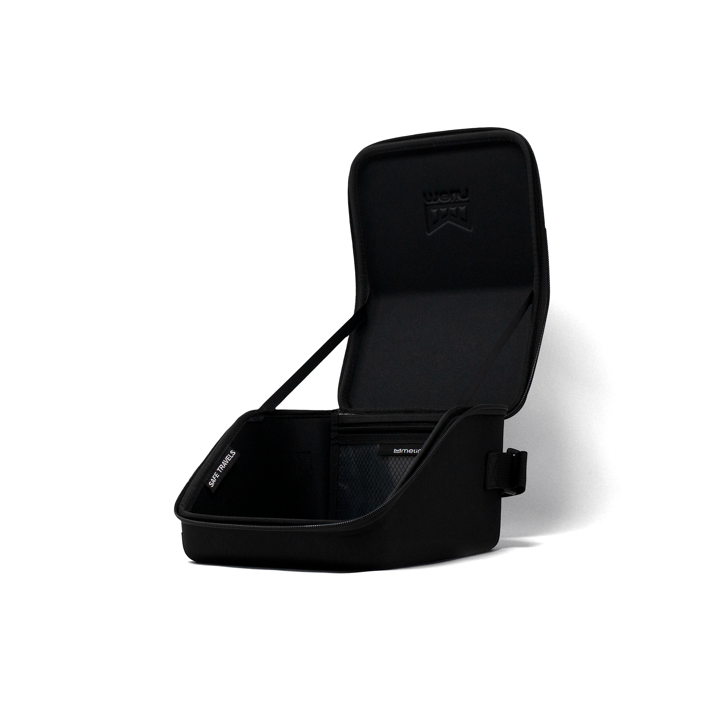 3 Hat Travel Case - Black #168A1