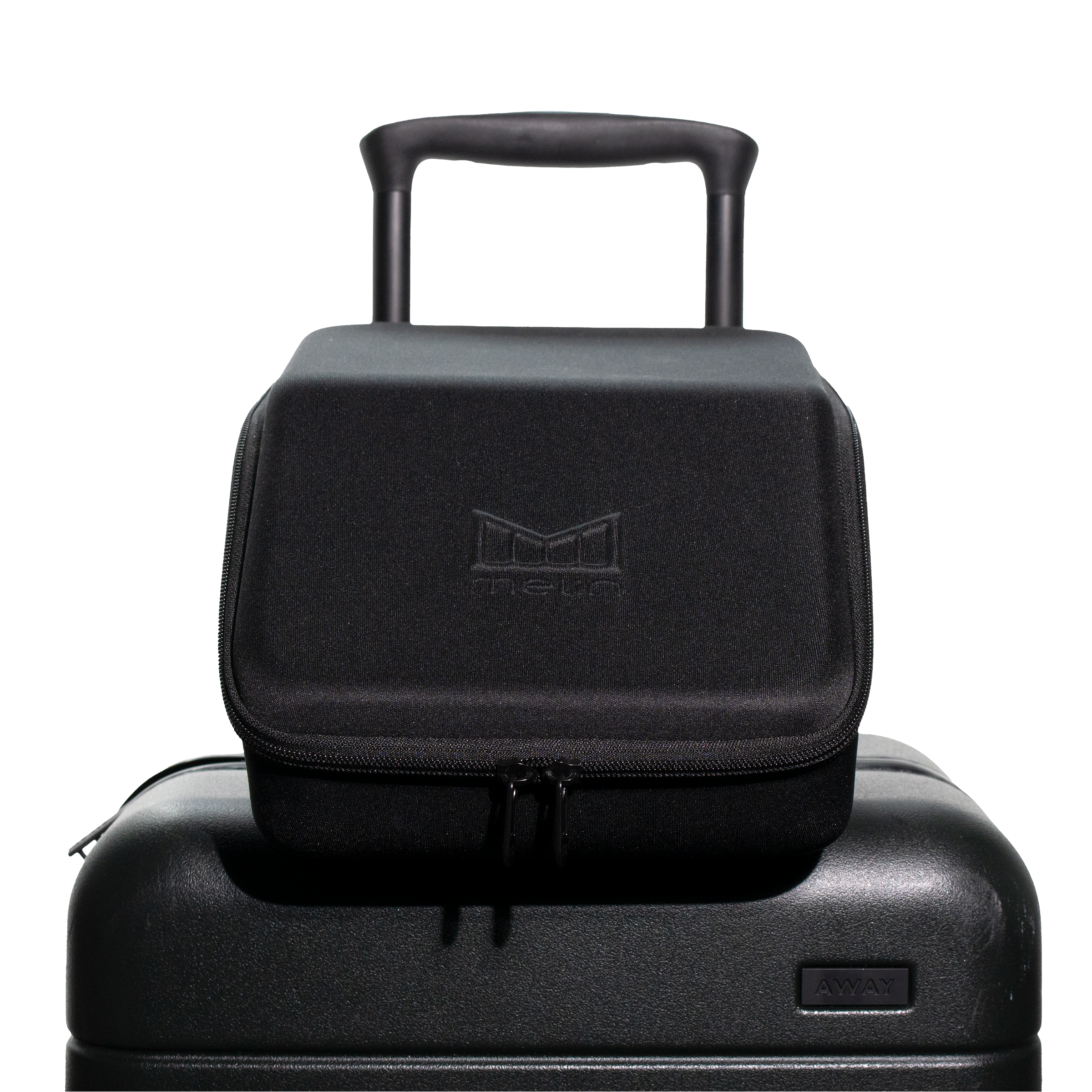 3 Hat Travel Case - Black #168A1