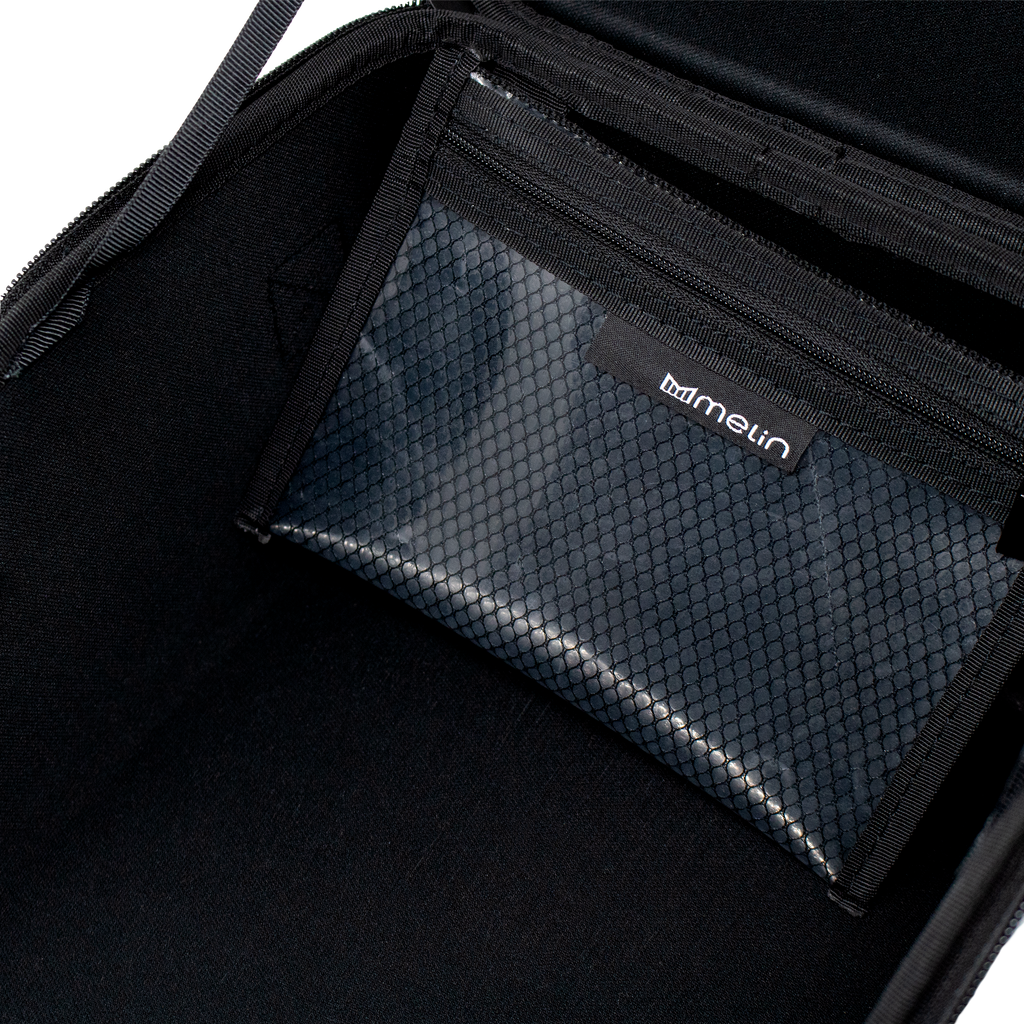 3 Hat Travel Case - Black #168A1