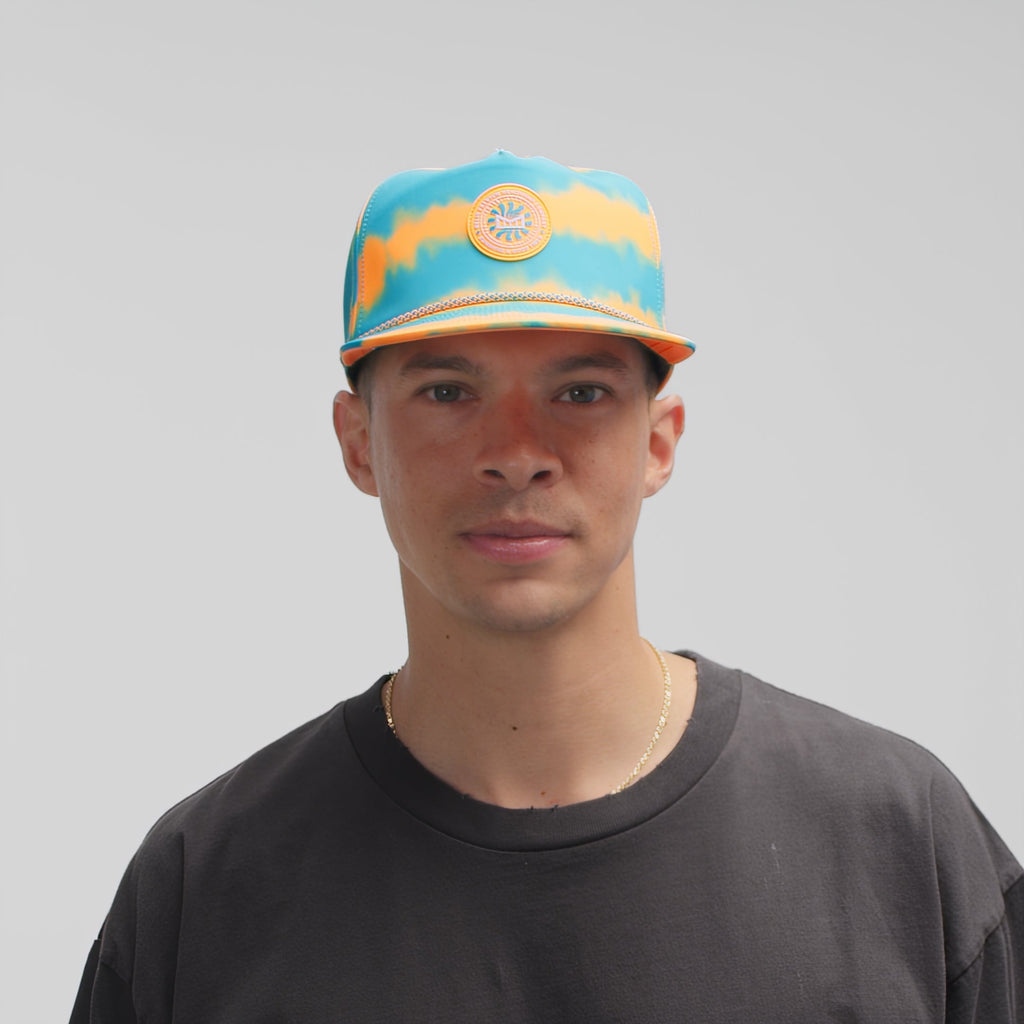 Coronado Neon Tie Dye Hydro - Turquoise #059MO