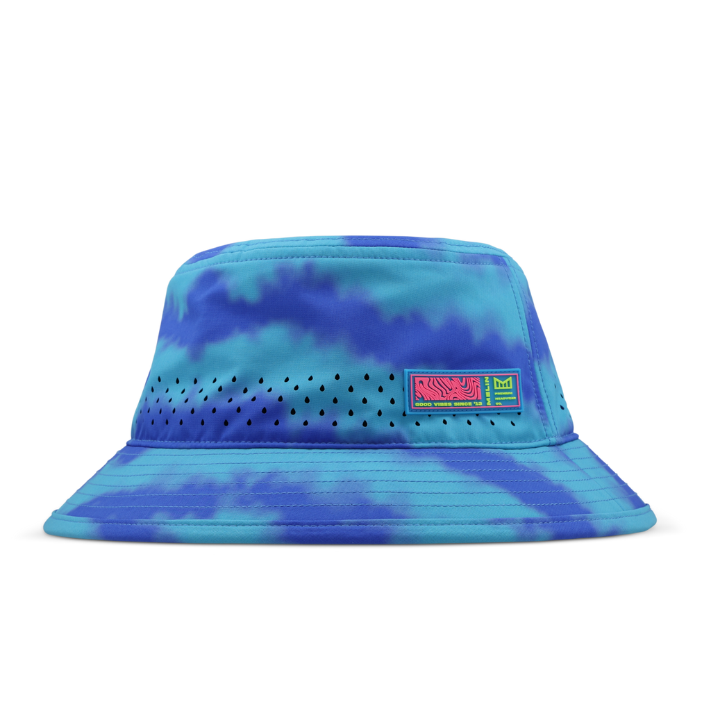Caddy Neon Tie Dye Hydro - Electric Blue #093W0