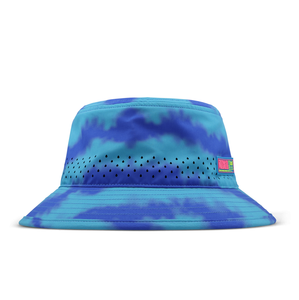 Caddy Neon Tie Dye Hydro - Electric Blue #093W0
