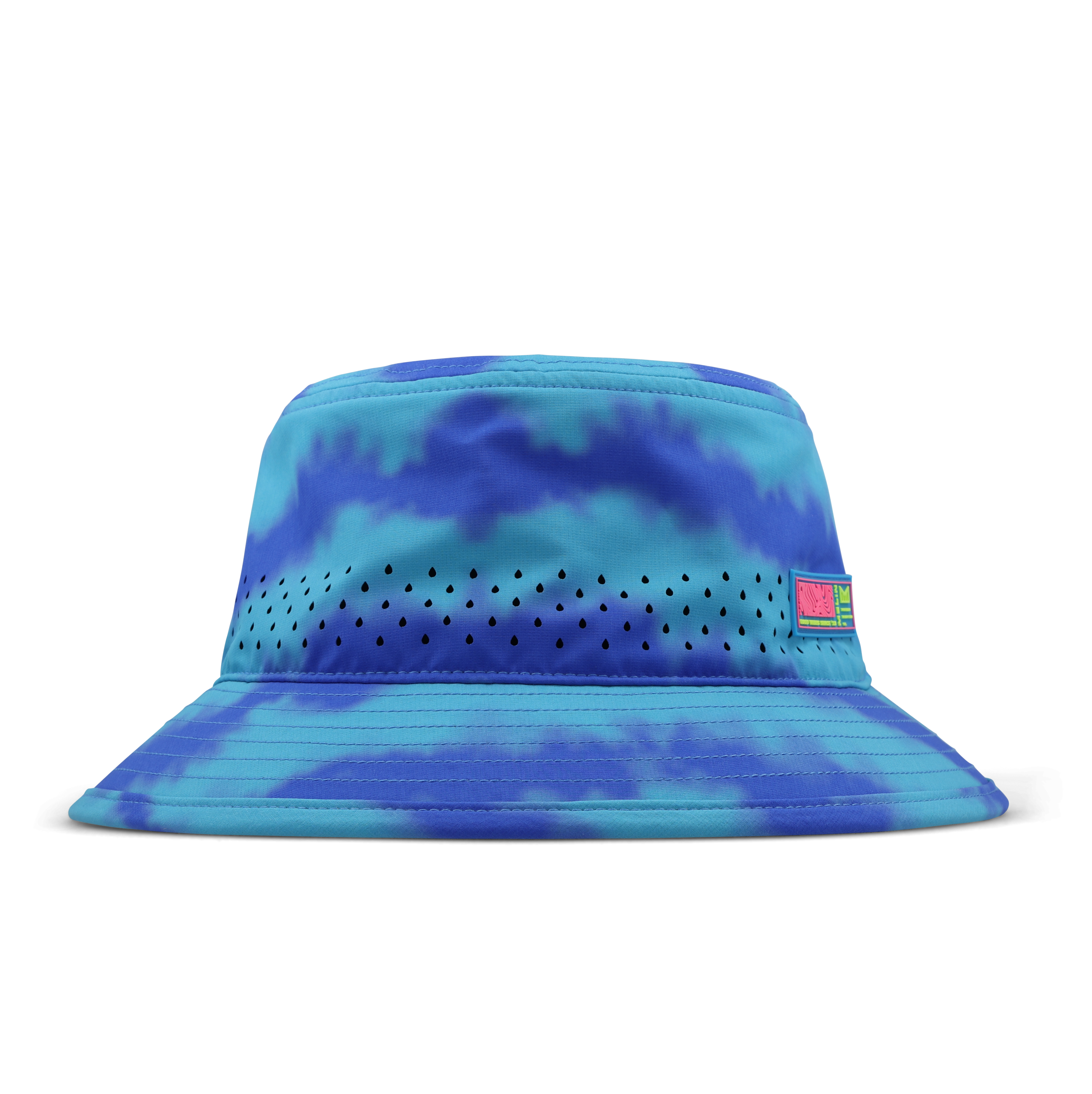 Caddy Neon Tie Dye Hydro - Electric Blue #093W0