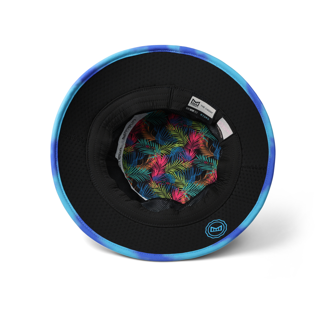 Caddy Neon Tie Dye Hydro - Electric Blue #093W0