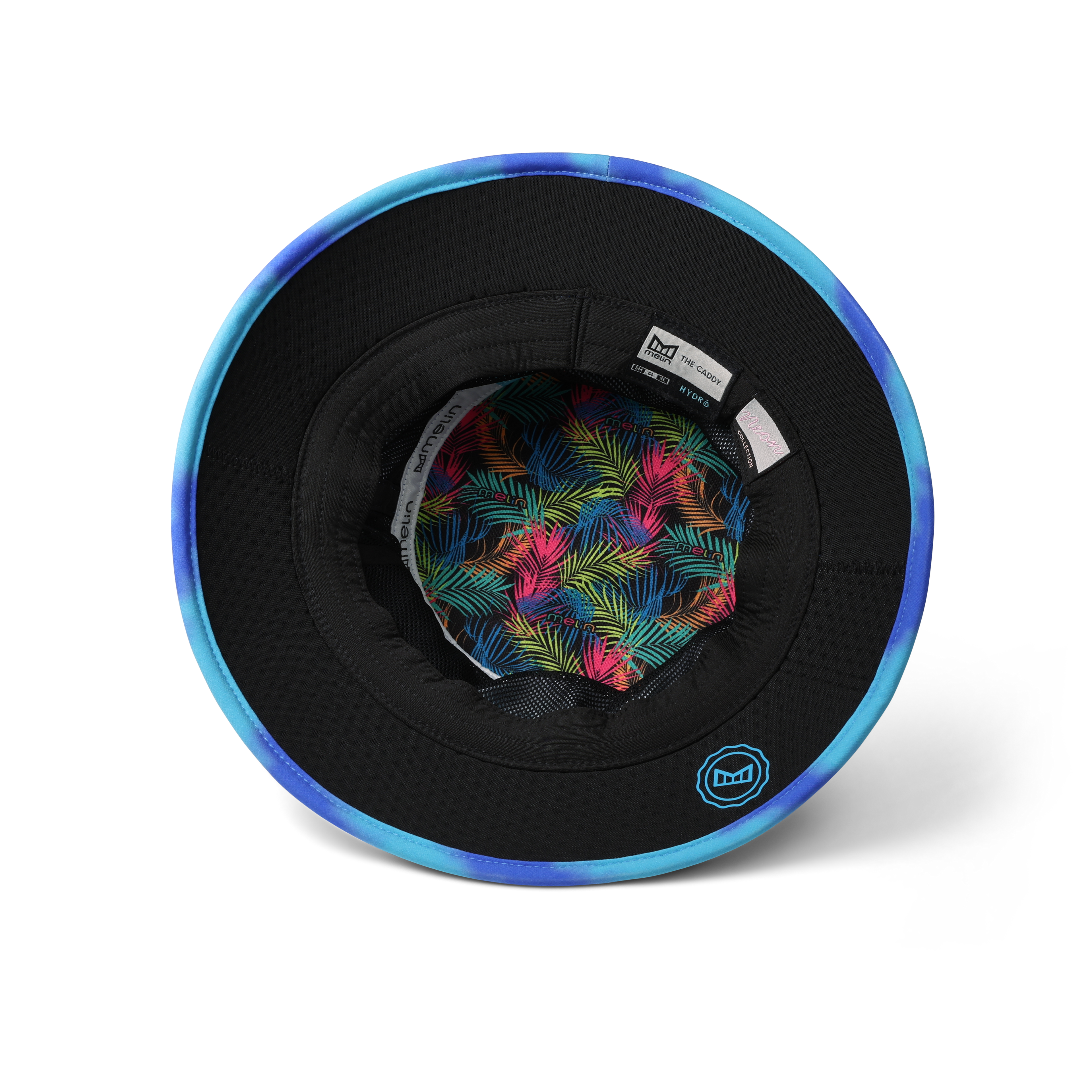 Caddy Neon Tie Dye Hydro - Electric Blue #093W0