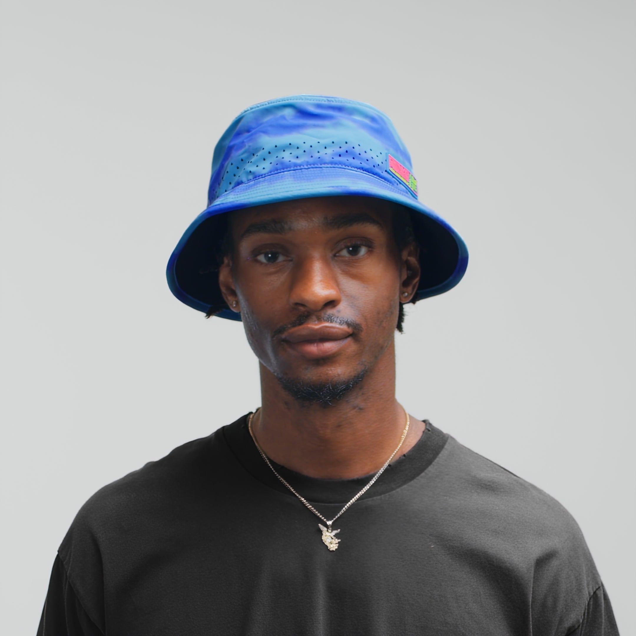 Caddy Neon Tie Dye Hydro - Electric Blue #093W0